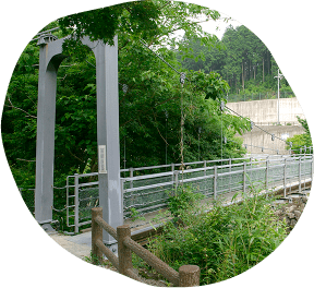ふるさと村 観光吊り橋